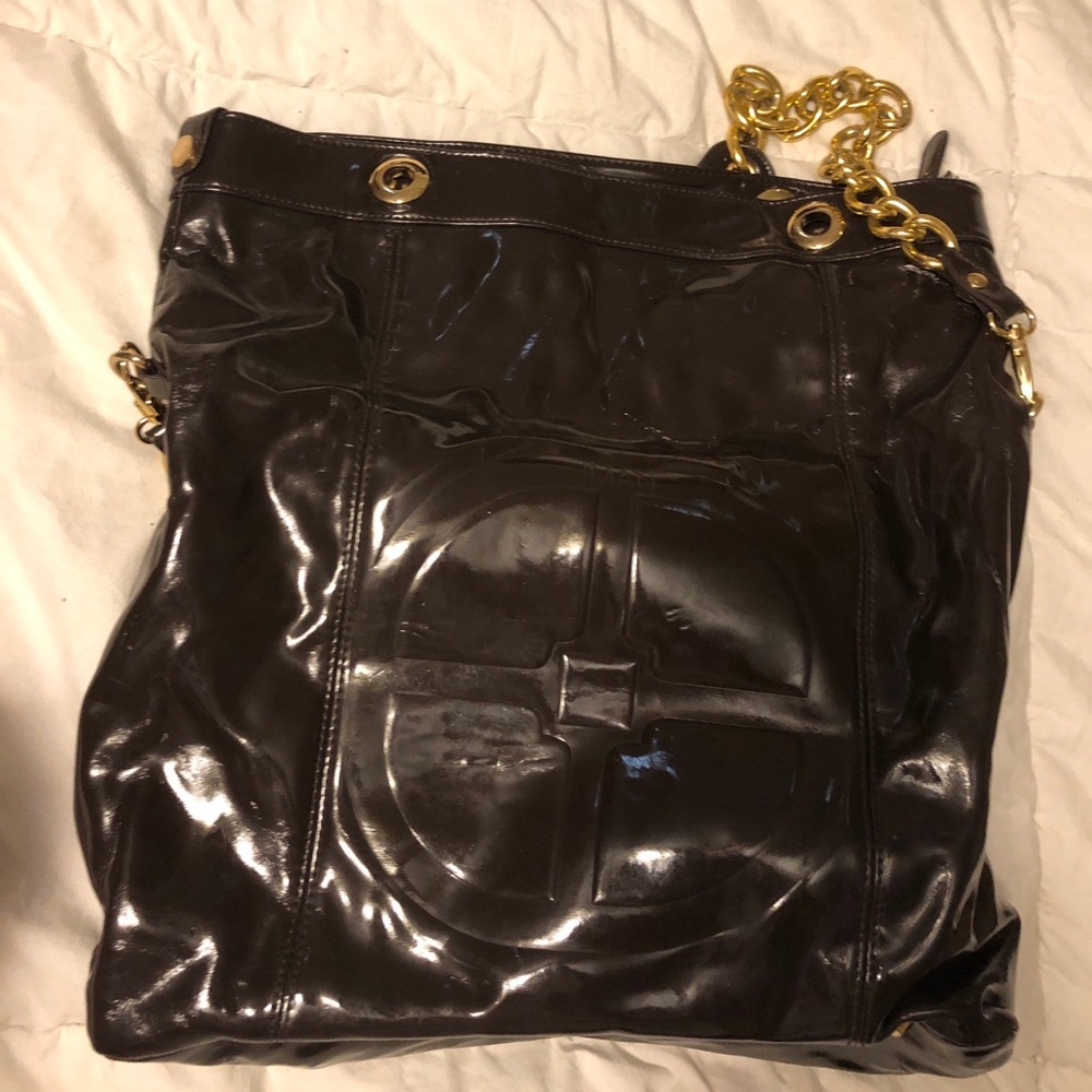 Dark Purple Large Iman Bag!
